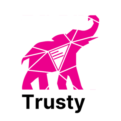 Trusty Logo SQUARE White Bg